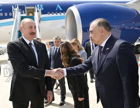 İlham Əliyev Türkiyəyə işgüzar səfər edib