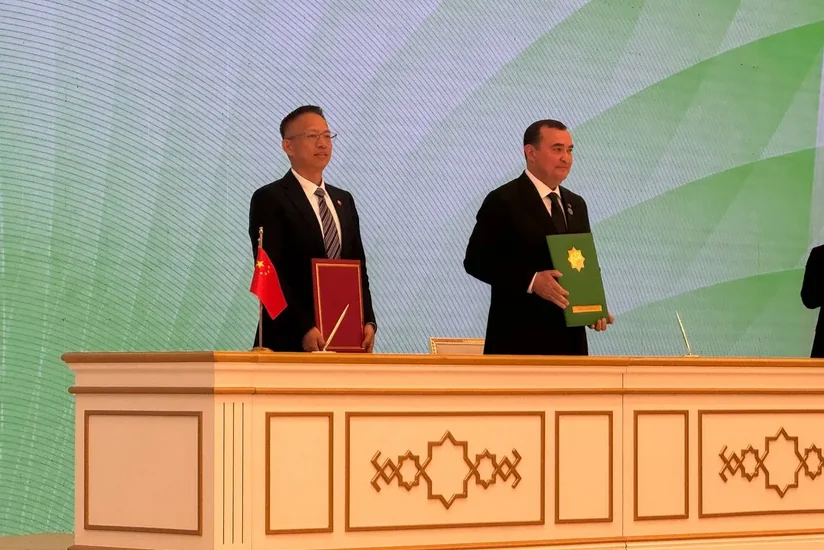 Туркменгаз и CNPC подписали контракт по IV этапу освоения Галкыныша