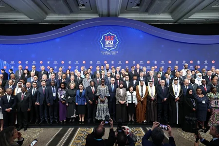 Sahiba Gafarova joins opening of IPU Assembly in Istanbul