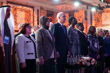 Sahiba Gafarova joins opening of IPU Assembly in Istanbul