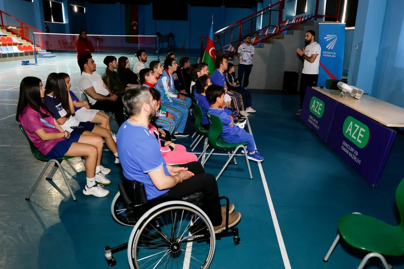 Bakıda Parabadminton Günü keçirilib