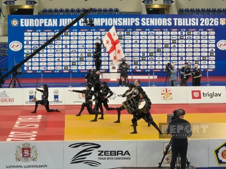 Tbilisidə cüdo üzrə Avropa çempionatının açılış mərasimi baş tutub