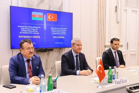 Azərbaycanla Türkiyə arasında prokurorluq sahəsində əməkdaşlıq müzakirə olunub