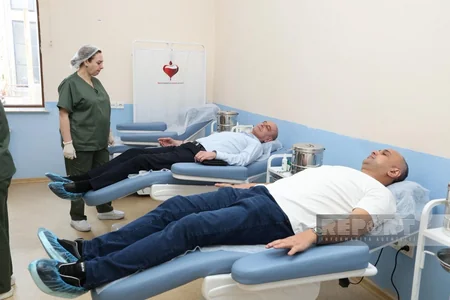 Bakıda Ümumdünya Hemofiliya Günü çərçivəsində qanvermə aksiyası keçirilib
