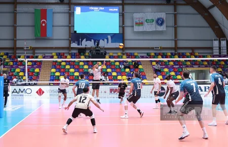 Neftçinin kişilərdən ibarət voleybol komandası ölkə çempionatında bürünc medal qazanıb