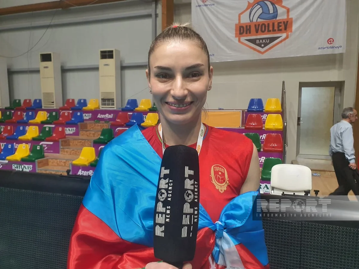 Turanın voleybolçusu Ayşən Abduləzimova: Bu gün sübut etdik ki, güclü tərəf bizik