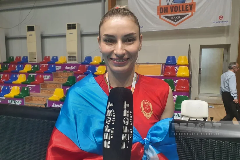 Turanın voleybolçusu Ayşən Abduləzimova: Bu gün sübut etdik ki, güclü tərəf bizik
