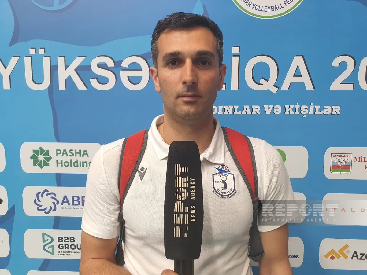 Milli Aviasiya Akademiyasının baş məşqçisi Emin Əbilov: Gəncə ilə matça uğurlu start verə bilmədik