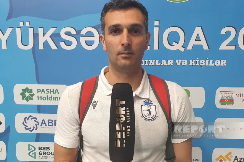 Milli Aviasiya Akademiyasının baş məşqçisi Emin Əbilov: Gəncə ilə matça uğurlu start verə bilmədik