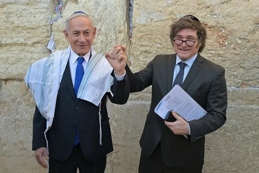 Хавьер Милей прибыл в Израиль с официальным визитом