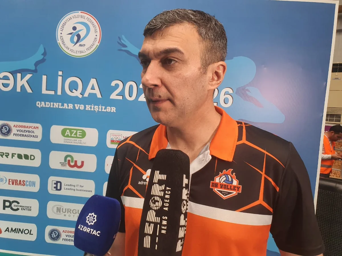 DH Volleyin baş məşqçisi Fərid Cəlalov: Təcrübəsizlik finalda uduzmağımıza səbəb oldu