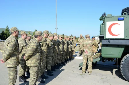 Reservists' training session commences in Azerbaijan