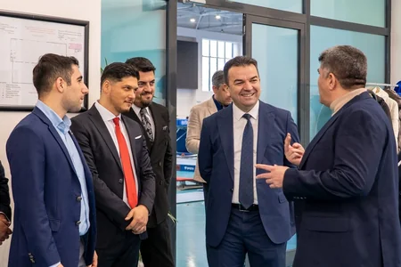 Şükrü Yılmazın rəhbərlik etdiyi nümayəndə heyəti Milli Gimnastika Arenasında olub
