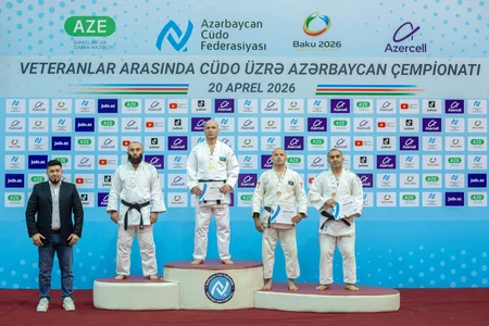 Cüdo üzrə veteranlar arasında Azərbaycan çempionatı keçirilib