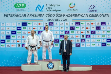 Cüdo üzrə veteranlar arasında Azərbaycan çempionatı keçirilib