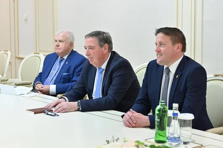 Sahibə Qafarova və Toni MakKormak Azərbaycan-Ermənistan sülh prosesini müzakirə ediblər