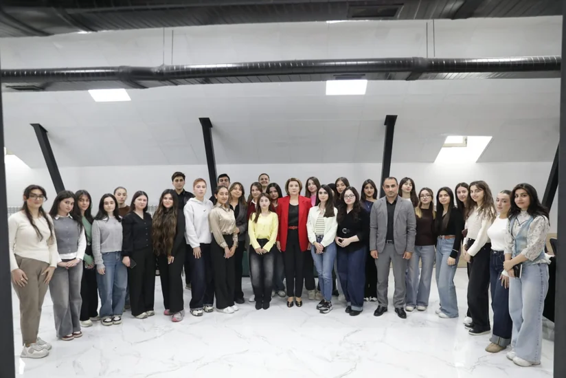 BDU-da Danışır təcrübə layihəsinin növbəti qonağı APA Media Groupun baş direktoru Vüsalə Mahirqızı olub