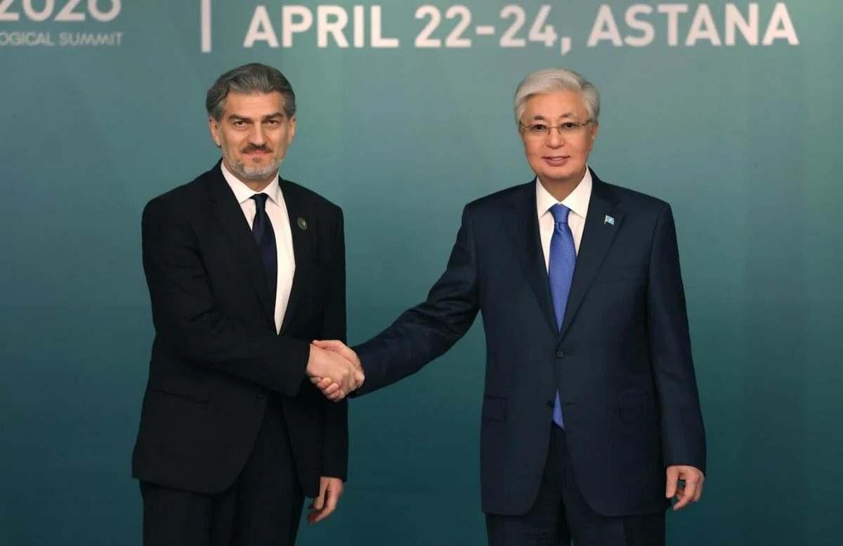 Georgian, Kazakh presidents discuss Middle Corridor development