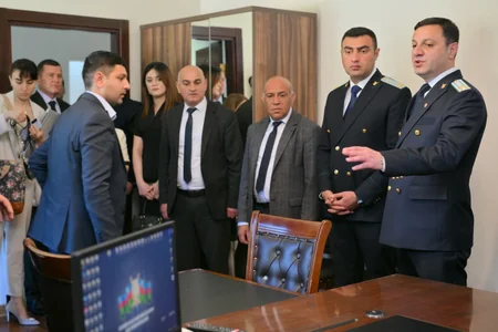 İmişli rayon prokurorluğunda Açıq Qapı günü təşkil olunub