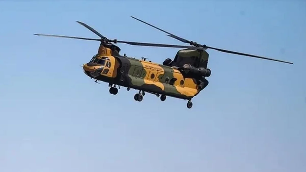Türkiyədə hərbi helikopter qəzaya uğrayıb