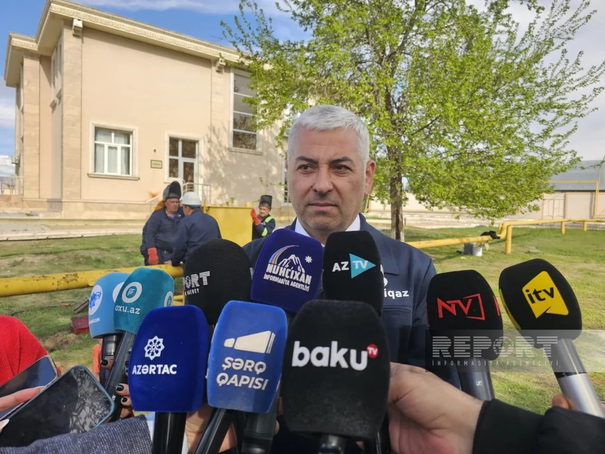 Ceyhun Abuşov: Naxçıvanın Bulqan kəndində yeni qaz tənzimləyici şkaf quraşdırılır