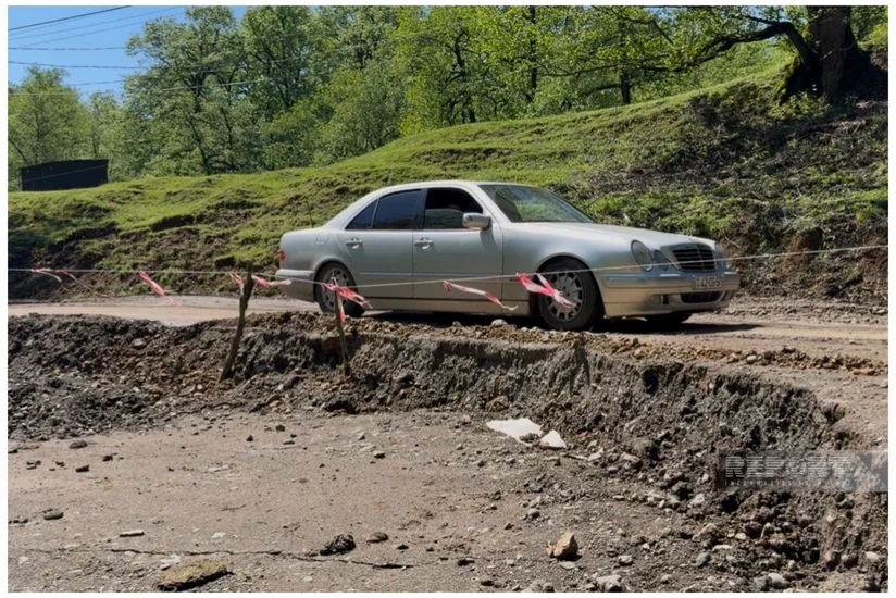 Hirkan–Daşdatük–Biləsər avtomobil yolunda torpaq sürüşməsi yenidən aktivləşib