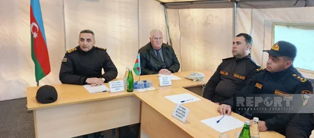 FHN Siyəzəndə kompleks mülki müdafiə təlimi keçirib