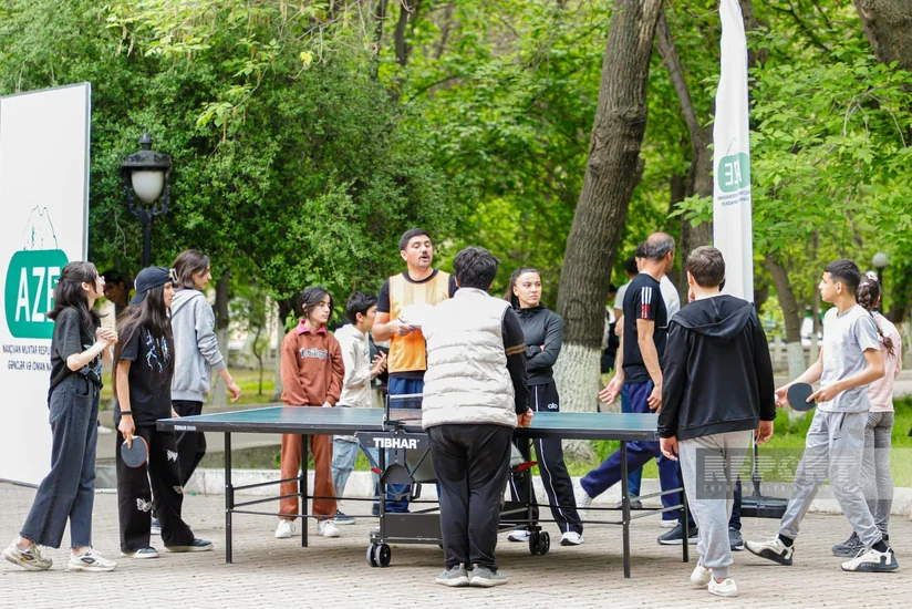 Naxçıvanda İdmanla bir gün adlı kütləvi idman tədbiri keçirilib