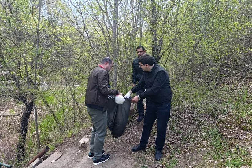 Cleanup campaign held in Khojaly