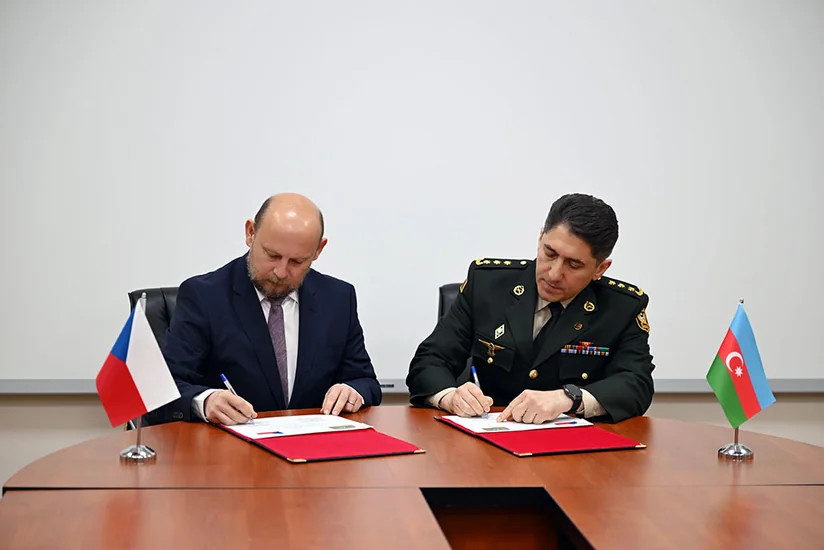 Azerbaijan, Czechia sign bilateral military co-op plan for 2026