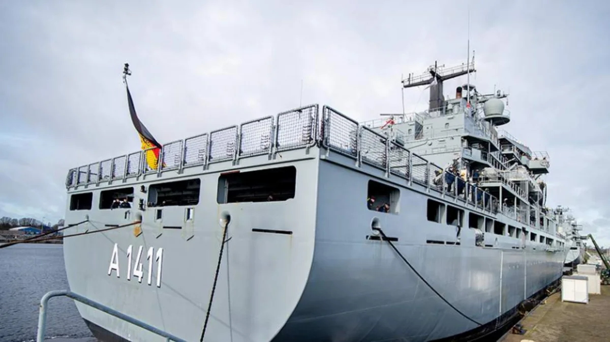 Германия направит тральщик в Средиземное море для миссии у Ормузского пролива