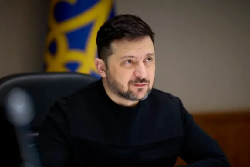 Volodimir Zelenski: Rusiya razı olsa, danışıqları Azərbaycanda keçirə bilərik