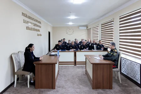 Vilayət Eyvazov Göyçayda növbəti vətəndaş qəbulu və sıra baxışı keçirib