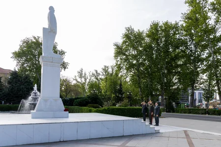 Vilayət Eyvazov Göyçayda növbəti vətəndaş qəbulu və sıra baxışı keçirib