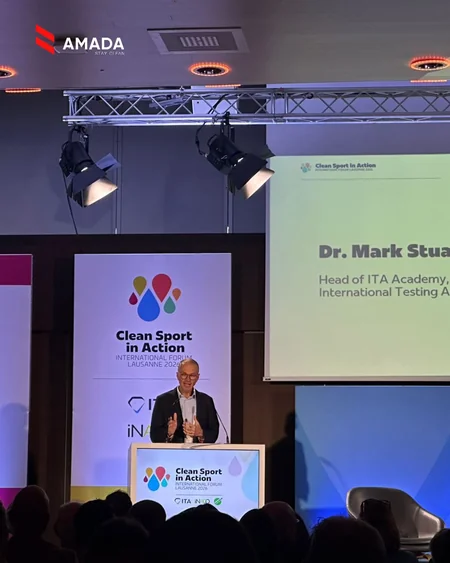 Təhminə Tağı-zadə Lozannada keçirilən qlobal antidopinq forumunda Azərbaycanı təmsil edib