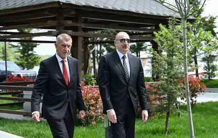 Qəbələdə Prezident İlham Əliyevin adından Çexiyanın Baş nazirinin şərəfinə rəsmi lanç verilib