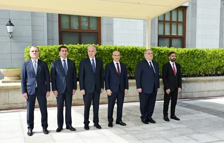 Qəbələdə Çexiyanın Baş naziri Andrey Babişin rəsmi qarşılanma mərasimi olub