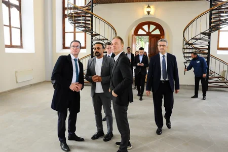 Almaniya Bundestaqının üzvləri Göygöl və Şəmkir rayonlarına səfər ediblər