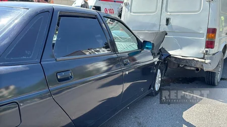 Sumqayıtda zəncirvari qəza olub, xəsarət alanlar var