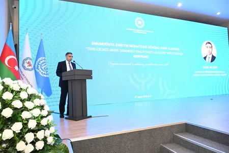 Ümumdünya Əməyin Mühafizəsi Gününə həsr olunmuş konfrans keçirilib