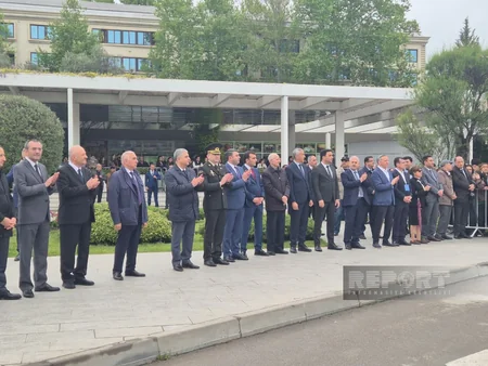 Participants parade held at President Cup 2026 rowing event in Mingachevir