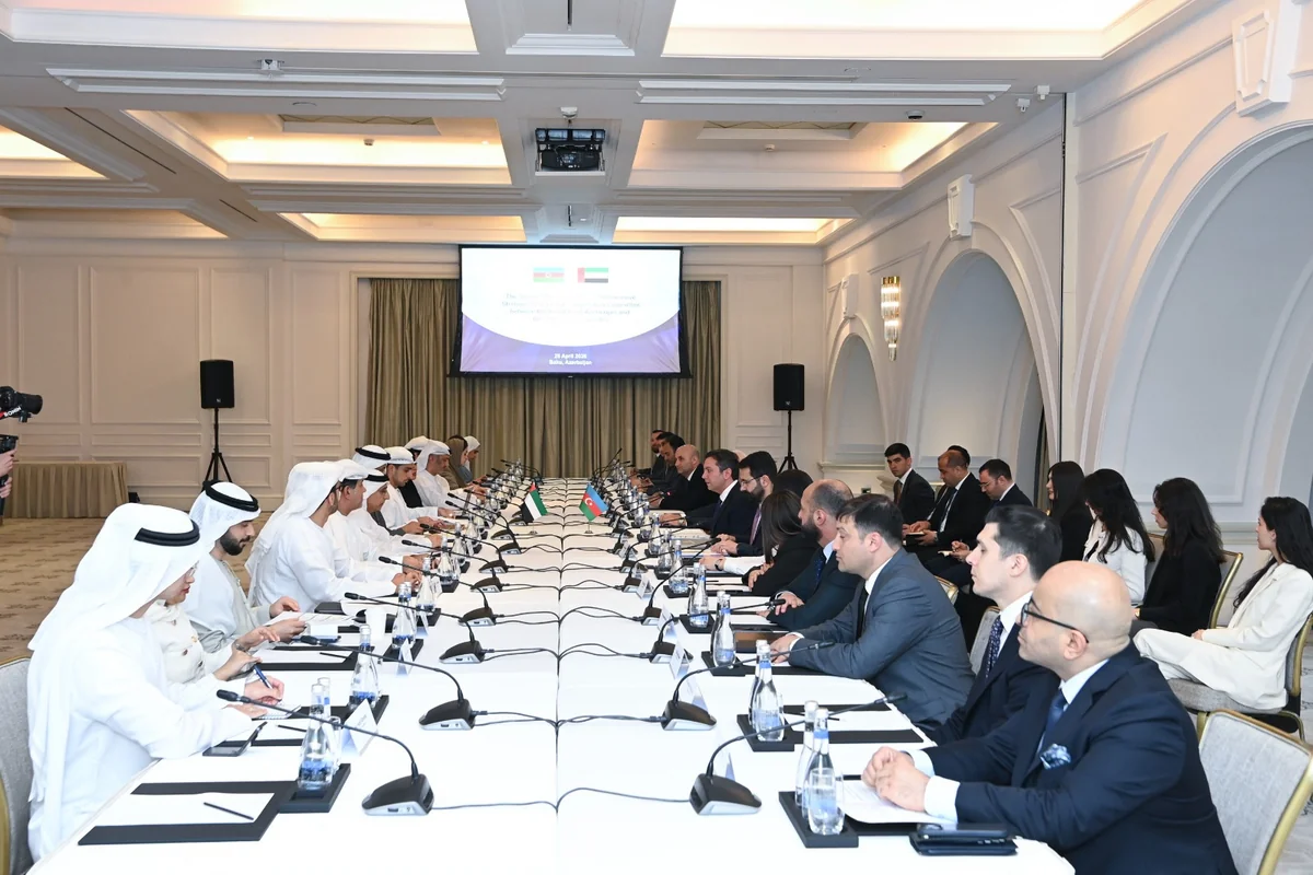 Azerbaijan, UAE hold meeting of Cooperation Committee on Comprehensive Strategic Partnership
