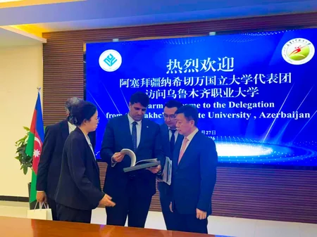 NDU Çinin daha bir universiteti ilə çoxşaxəli əməkdaşlığa başlayır