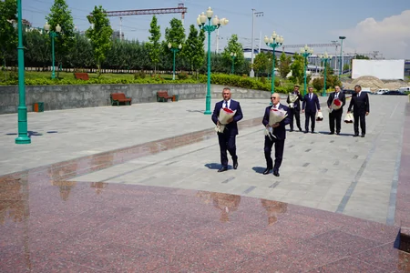 Kəmaləddin Heydərov Özbəkistanda səfərdə olub