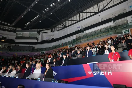 Bakıda bədii gimnastika üzrə Avropa Kubokunun açılış mərasimi olub