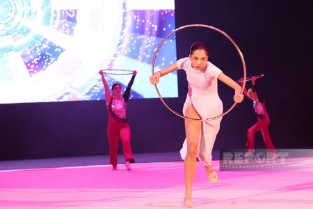 Bakıda bədii gimnastika üzrə Avropa Kubokunun açılış mərasimi olub