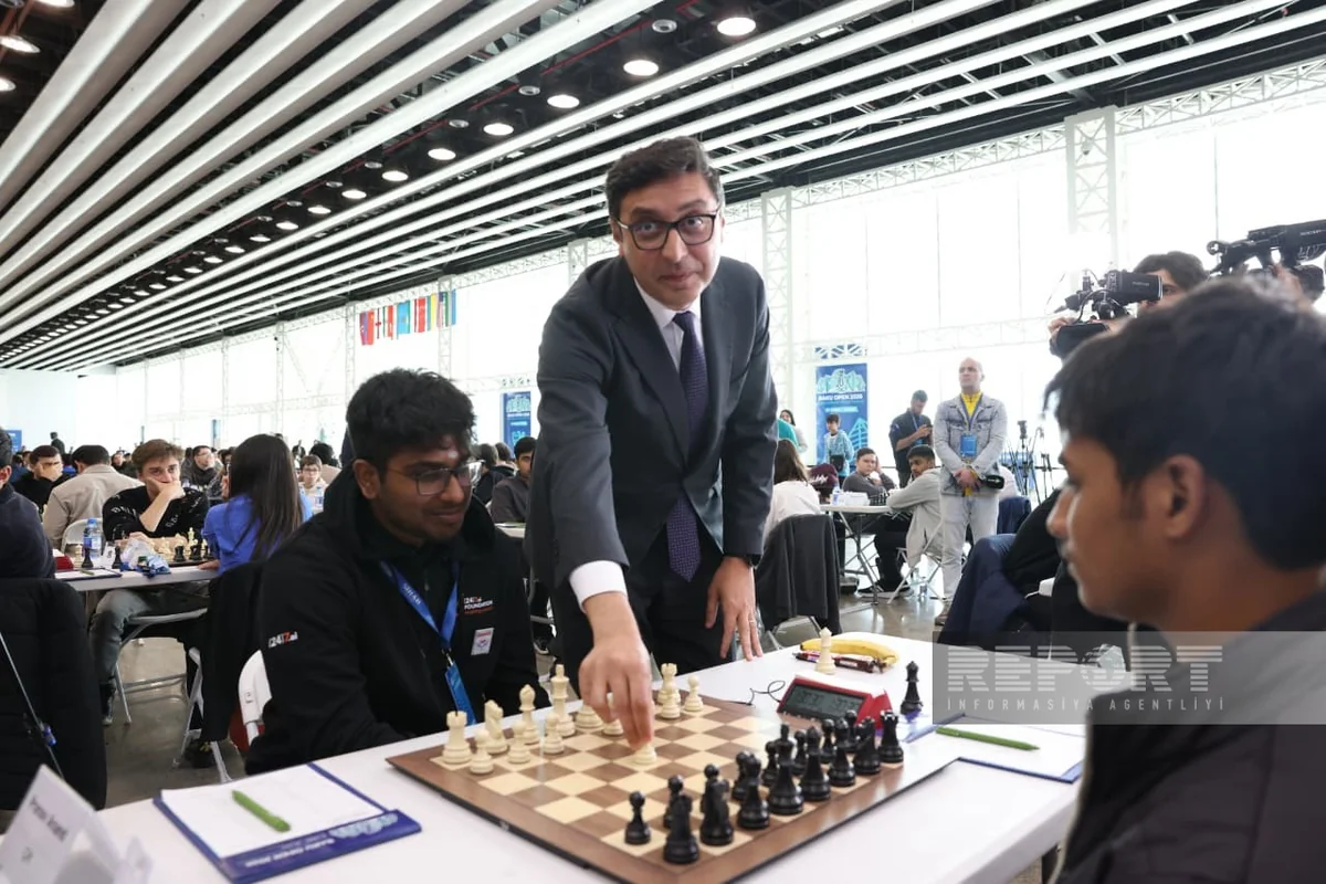 Baku Open 2026 Beynəlxalq Şahmat Festivalının açılış mərasimi keçirilib