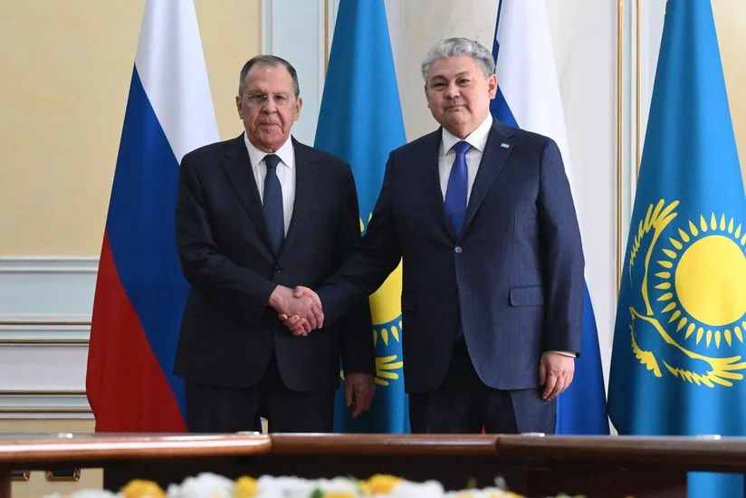Кошербаев и Лавров подписали план по межмидовскому сотрудничеств до 2029 года