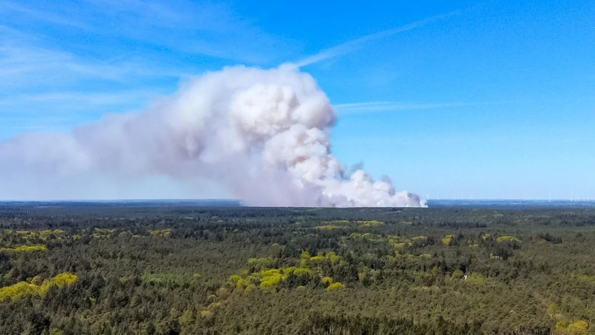 В Нидерландах произошел пожар на еще одном военном полигоне