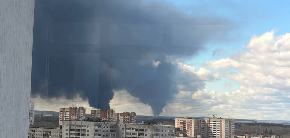 Украина атаковала НПЗ Лукойл-Пермнефтеоргсинтез в России